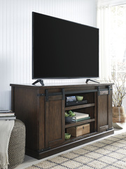LG TV STAND-RUSTIC BROWN