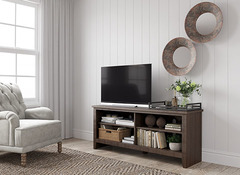 TV STAND-BROWN