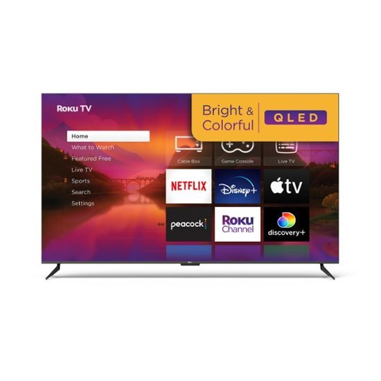 55" LED 4K ROKU TV